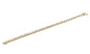 18K Yellow Gold Diamond Tennis Bracelet, 9.66ctw, 18.1g