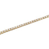 18K Yellow Gold Diamond Tennis Bracelet, 9.66ctw, 18.1g