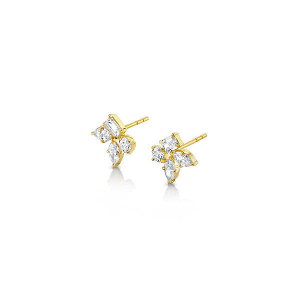 Michael M Montage Cluster Stud Earrings ER403