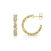 Michael M Montage Baguette Cluster Hoops ER602