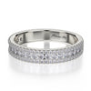 Michael M Ladies Half-Way Diamond Wedding Band R396SB