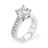 Michael M Handcrafted Pave and Channel Set Diamond Ring R405-2