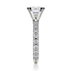 Michael M EUROPA 18K White Gold Diamond Engagement Ring R442-2