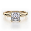 Michael M Defined Princess Solitaire Engagement Ring R523-1