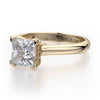 Michael M Defined Princess Solitaire Engagement Ring R523-1