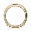 Michael 18K Yellow Gold 3/4 Way Diamond Ladies Wedding Band R656B