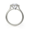 Michael M Bold Round Center Diamond Engagement Ring R721-1.5