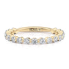 Michael M Ladies 3/4 Way Diamond Wedding Band R791B