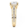 Michael M CROWN Round Center Diamond Engagement Ring R797-4