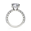 Michael M Crown Round Center Engagement Ring R736-3