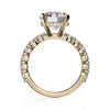 Michael M Crown Round Center Engagement Ring R736-3