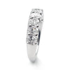 A.JAFFE Women’s Half Way Oval Cut Diamond Wedding Band MRCOVD2574H/180