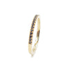 A.JAFFE 18K Yellow Gold Black Diamond Ladies Band WR1044/16