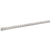 18K White Gold Princess Cut Diamond Tennis Bracelet BF1994