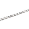 18K White Gold Princess Cut Diamond Tennis Bracelet BF1994