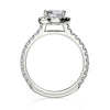 Michael M 18K White Gold Diamond Engagement Ring R320S-1