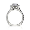 Michael M Europa Round Center Engagement Ring R440-1.5