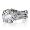 Michael M Strada Round Engagement Ring R752-2