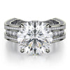 Michael M Strada Round Engagement Ring R752-2