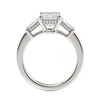 Michael M Trinity 18K White Gold Diamond Engagement Ring R807-2