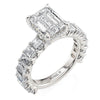 Michael M Montage Emerald Cut Engagement Ring R810-2.5