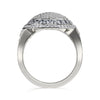 Michael M 18K White Gold Diamond Champion Ring F126