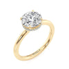 Michael M Crown Round-Cut Diamond Solitaire Ring R750-2