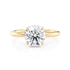 Michael M Crown Round-Cut Diamond Solitaire Ring R750-2