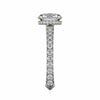 Michael M CROWN Diamond Engagement Ring R751-2-OV