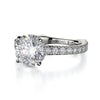 Michael M CROWN Diamond Engagement Ring R751-2-OV