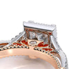 Verragio 14K Two-Tone Princess Diamond Engagement Ring Parisian-106P