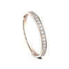 Benchmark 14K Rose Gold Ladies Diamond Wedding Band 522800HF14KR