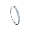 Benchmark 14K White Gold Ladies Diamond Wedding Band 55262114KW