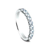 14K White Gold Ladies Diamond Wedding Band 593564314KW06.5