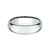 Benchmark High Dome Comfort Fit 6mm Polished Wedding Band SLCF16014KW