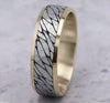 Two Tone 7mm Men's Wedding Band LCF18739314KWY