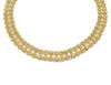 Pre-Owned Roberto Coin Barocco 18K Yellow & White Gold Diamond Necklace