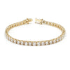 14K Yellow Gold Diamond Tennis Bracelet (9.05 Ct. T.W.)