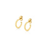 Michael M FOUNDATION HUGGIE HOOP Earrings ER376